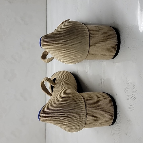 Rothy's The Mary Jane Heels in Cream Captoe Size 9 - Picture 5 of 16